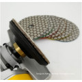 dry polishing pad 4 inch Sharp type diamond polishing pads/dry flexible polishing pad For Granite Marble Sanding Disc